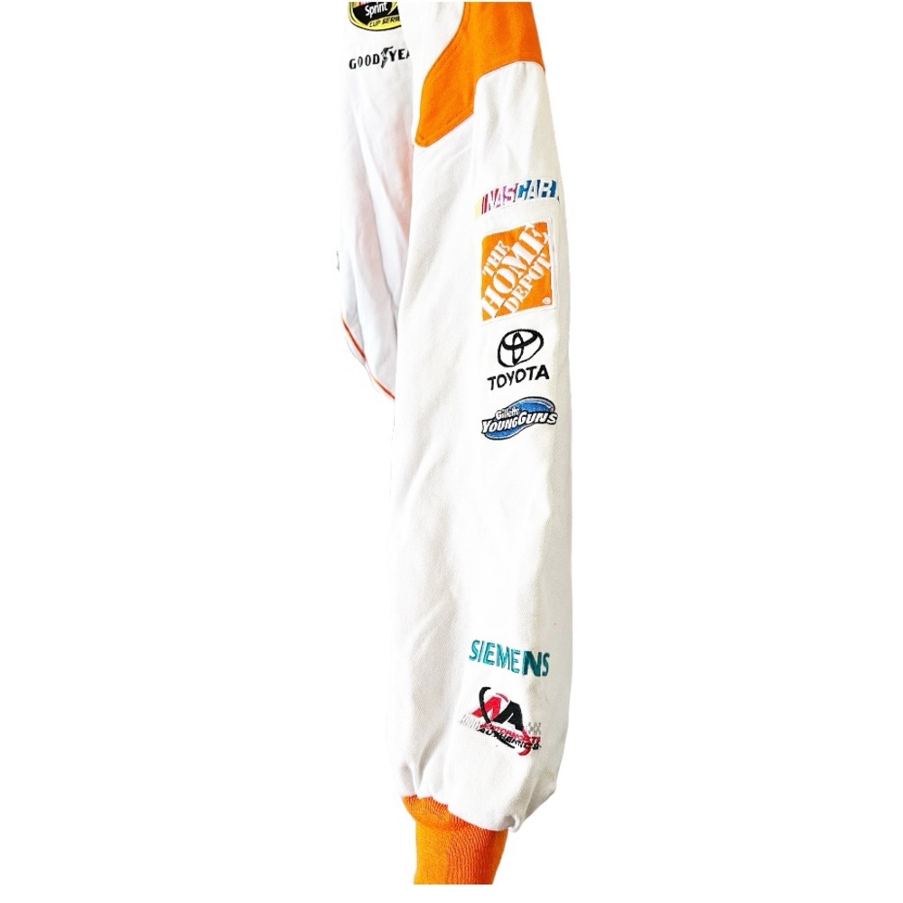 Vintage Chase Authentics Nascar Home Depot Joey Logano Jacket Size 4XL - Picture 8 of 11